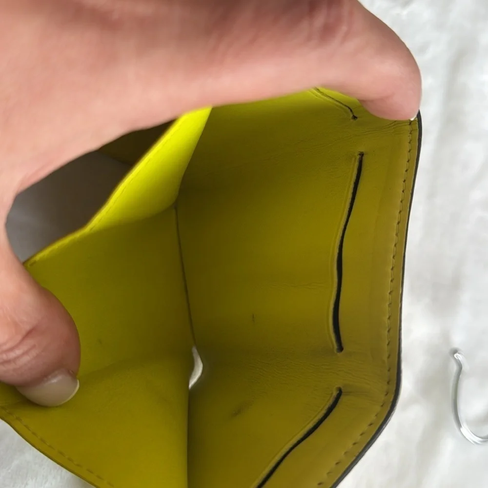 Louis Vuitton Taigarama Discovery Compact Yellow Wallet